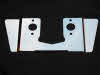 Mini one piece twin SUHS2 carburettor heat sheilds SML