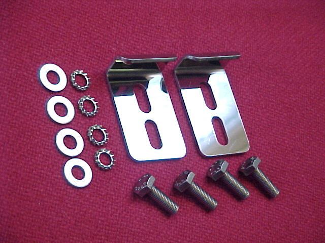 TRIUMPH SPITFIRE AND GT6 BONNET CATCH KEEP PLATES