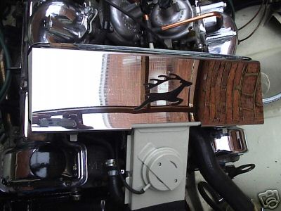 STAG FILTER BOX / AIRBOX COVER WITH LEAPING STAG MOTIF 2